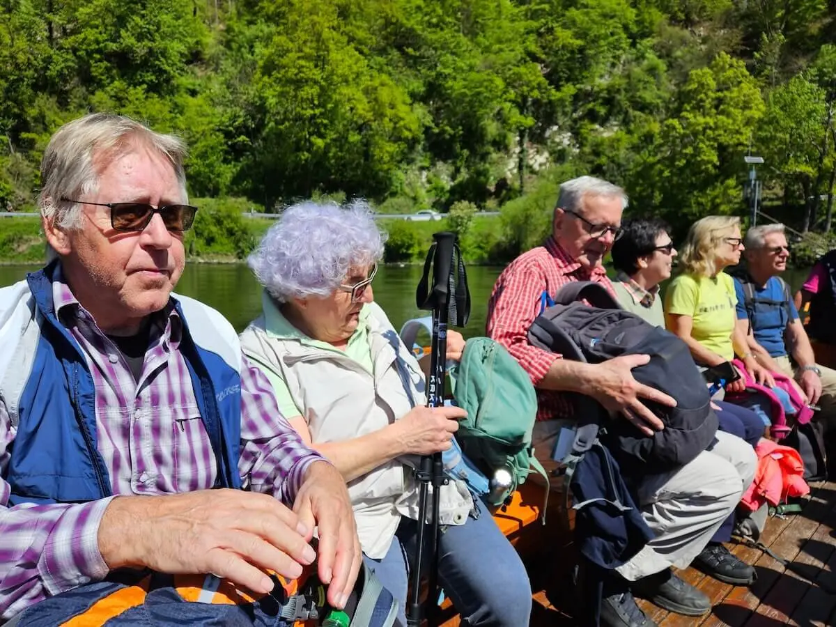 Wanderung Kelheim Kloster Weltenburg Seniorengruppe April 2024 | © DAV Markt Schwaben