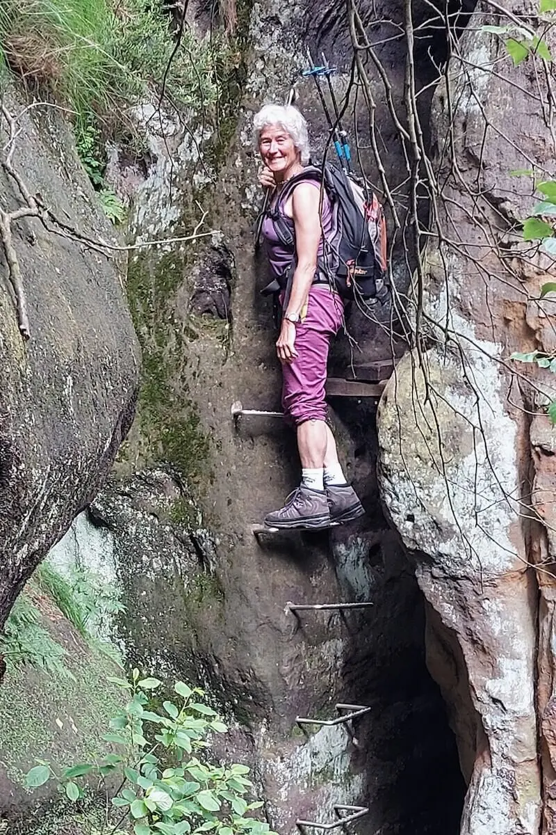 Wilde Touren im Elbsandstein Juni 2024 | © DAV Markt Schwaben | Foto Lutz Gründel