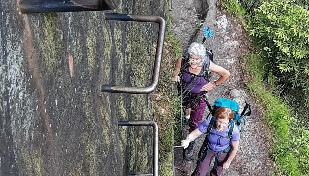 Wilde Touren im Elbsandstein Juni 2024 | © DAV Markt Schwaben | Foto Isabella Adams