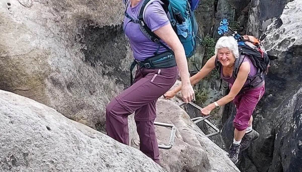 Wilde Touren im Elbsandstein Juni 2024 | © DAV Markt Schwaben | Foto Lutz Gründel