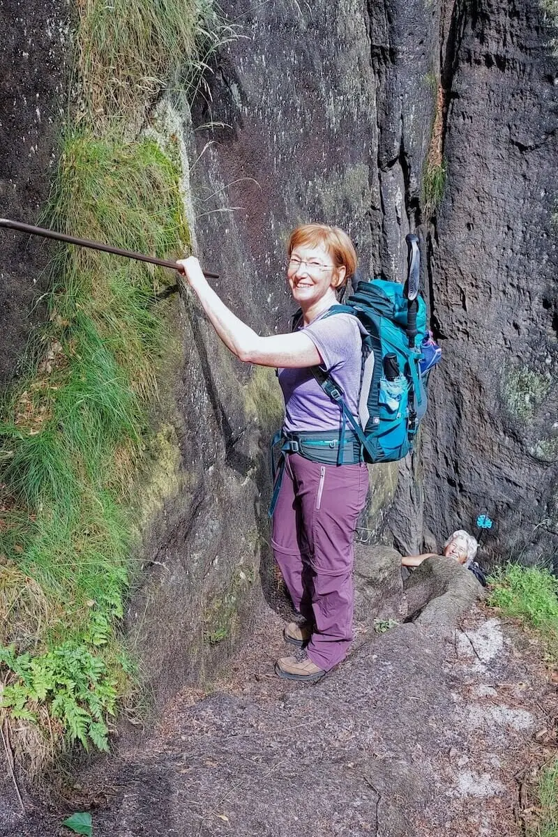 Wilde Touren im Elbsandstein Juni 2024 | © DAV Markt Schwaben | Foto Lutz Gründel
