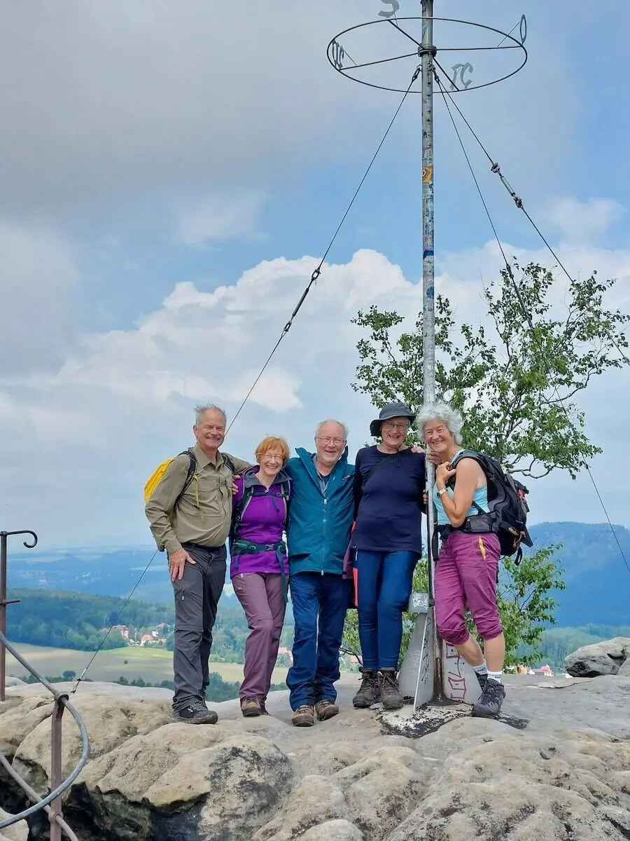Wilde Touren im Elbsandstein Juni 2024 | © DAV Markt Schwaben | Foto Michaela Haaß