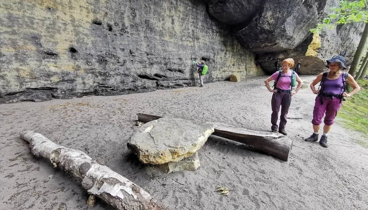 Wilde Touren im Elbsandstein Juni 2024 | © DAV Markt Schwaben | Foto Stefan Adams