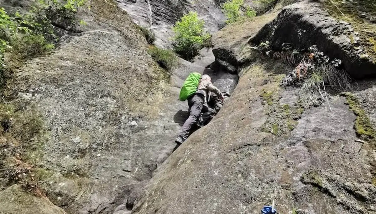 Wilde Touren im Elbsandstein Juni 2024 | © DAV Markt Schwaben | Foto Stefan Adams