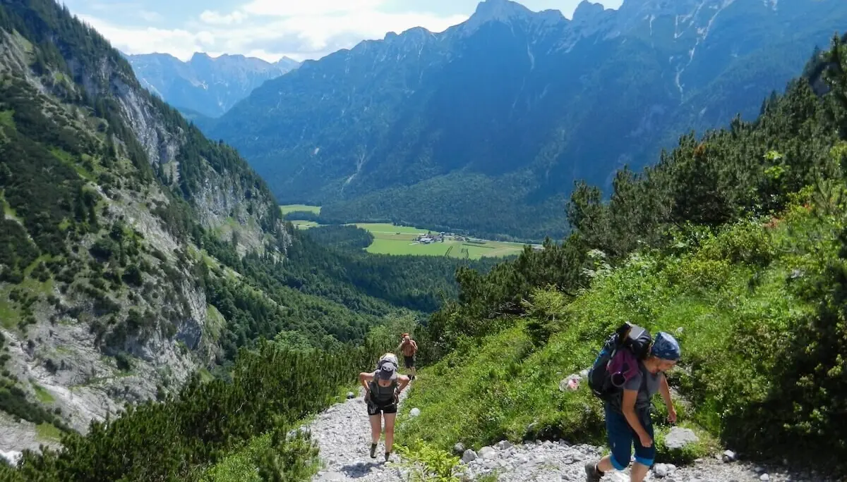 Wetterstein 3 Tage Juni 2024 | © DAV Markt Schwaben | Foto Christine Strasser