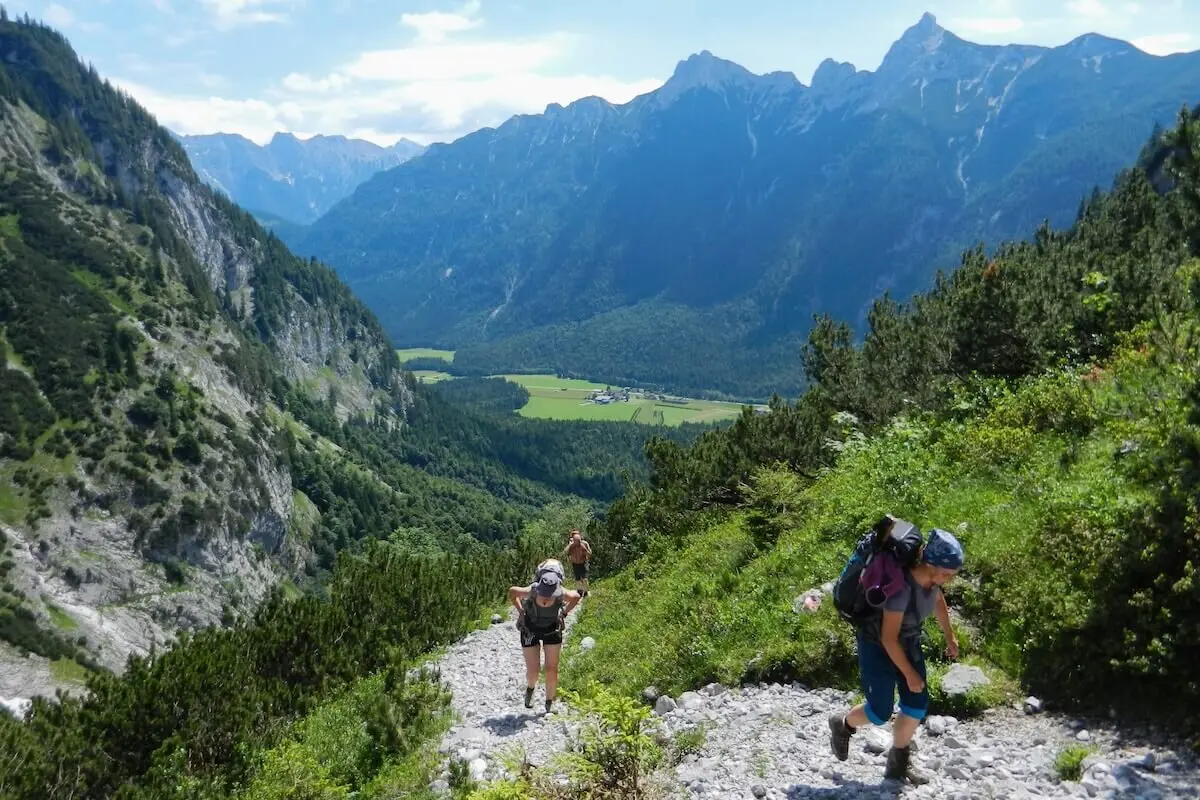 Wetterstein 3 Tage Juni 2024 | © DAV Markt Schwaben | Foto Christine Strasser