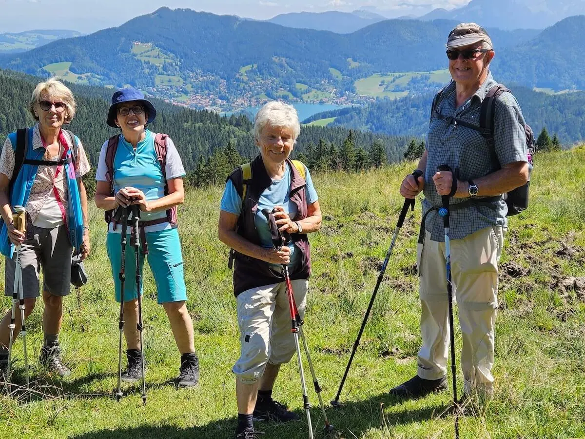 Wanderung Schliersee Gindlalm August 2024 | © DAV Markt Schwaben | Fotot Hubert Inhofer