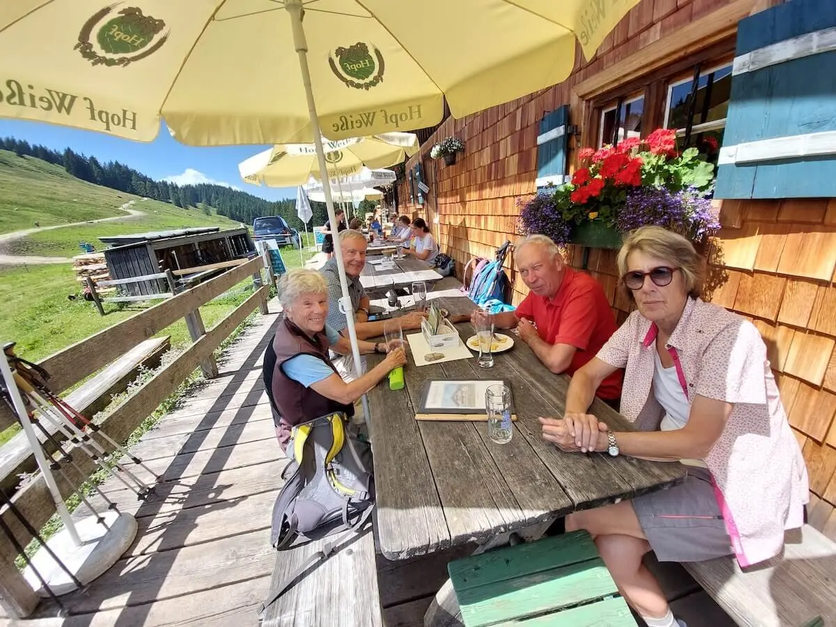 Wanderung Schliersee Gindlalm August 2024 | © DAV Markt Schwaben | Fotot Hubert Inhofer