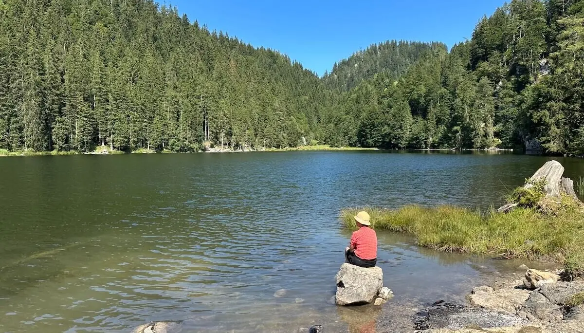 Jahreszeitenwanderung Sommer Taubensee 2024 August | © DAV Markt Schwaben | Foto Elke Kressirer