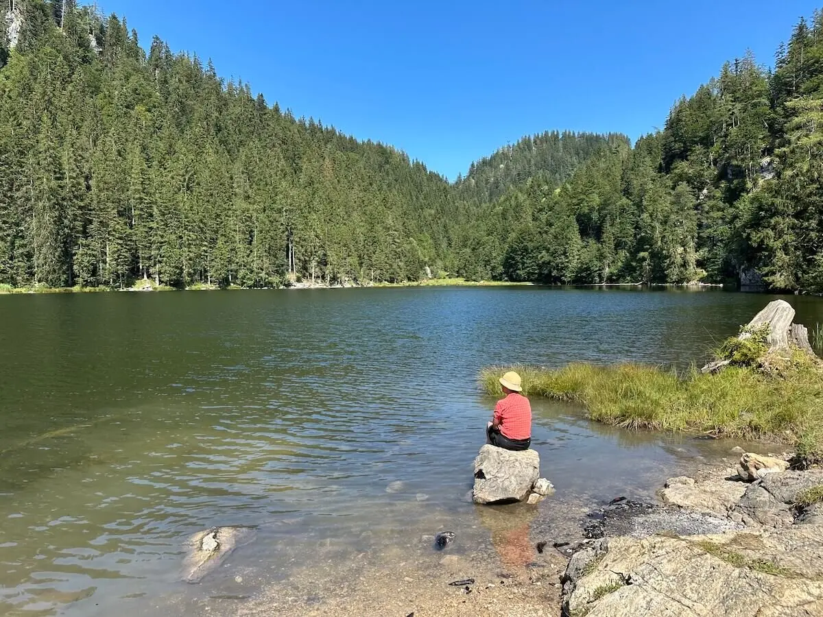 Jahreszeitenwanderung Sommer Taubensee 2024 August | © DAV Markt Schwaben | Foto Elke Kressirer