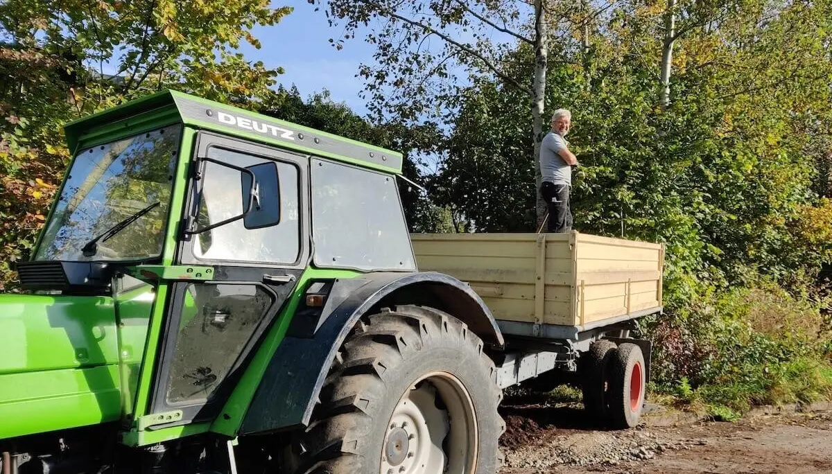 Arbeitsdienst Bodenaustausch 10-12 Oktober 2024 | © DAV Markt Schwaben