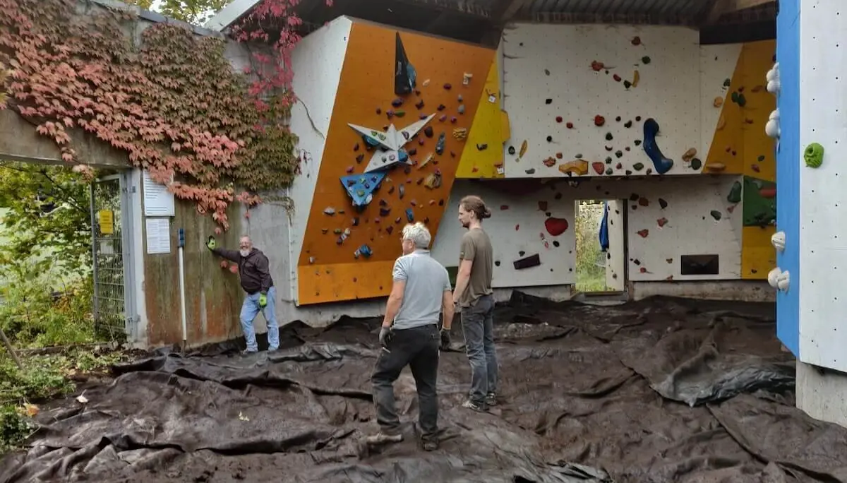 Arbeitsdienst Bodenaustausch 10-12 Oktober 2024 | © DAV Markt Schwaben