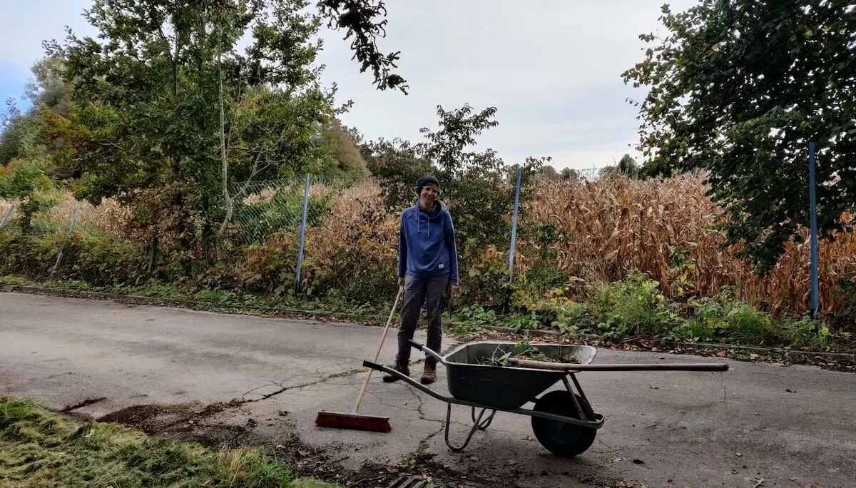 Arbeitsdienst Bodenaustausch 10-12 Oktober 2024 | © DAV Markt Schwaben