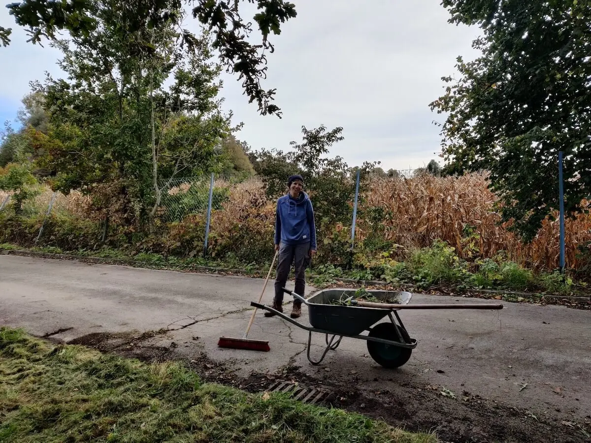 Arbeitsdienst Bodenaustausch 10-12 Oktober 2024 | © DAV Markt Schwaben