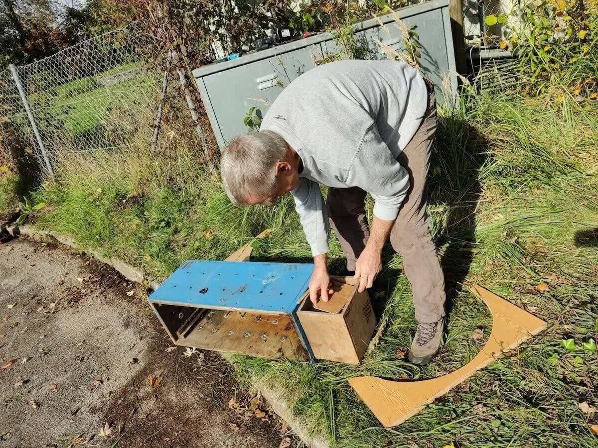 Arbeitsdienst Bodenaustausch 10-12 Oktober 2024 | © DAV Markt Schwaben