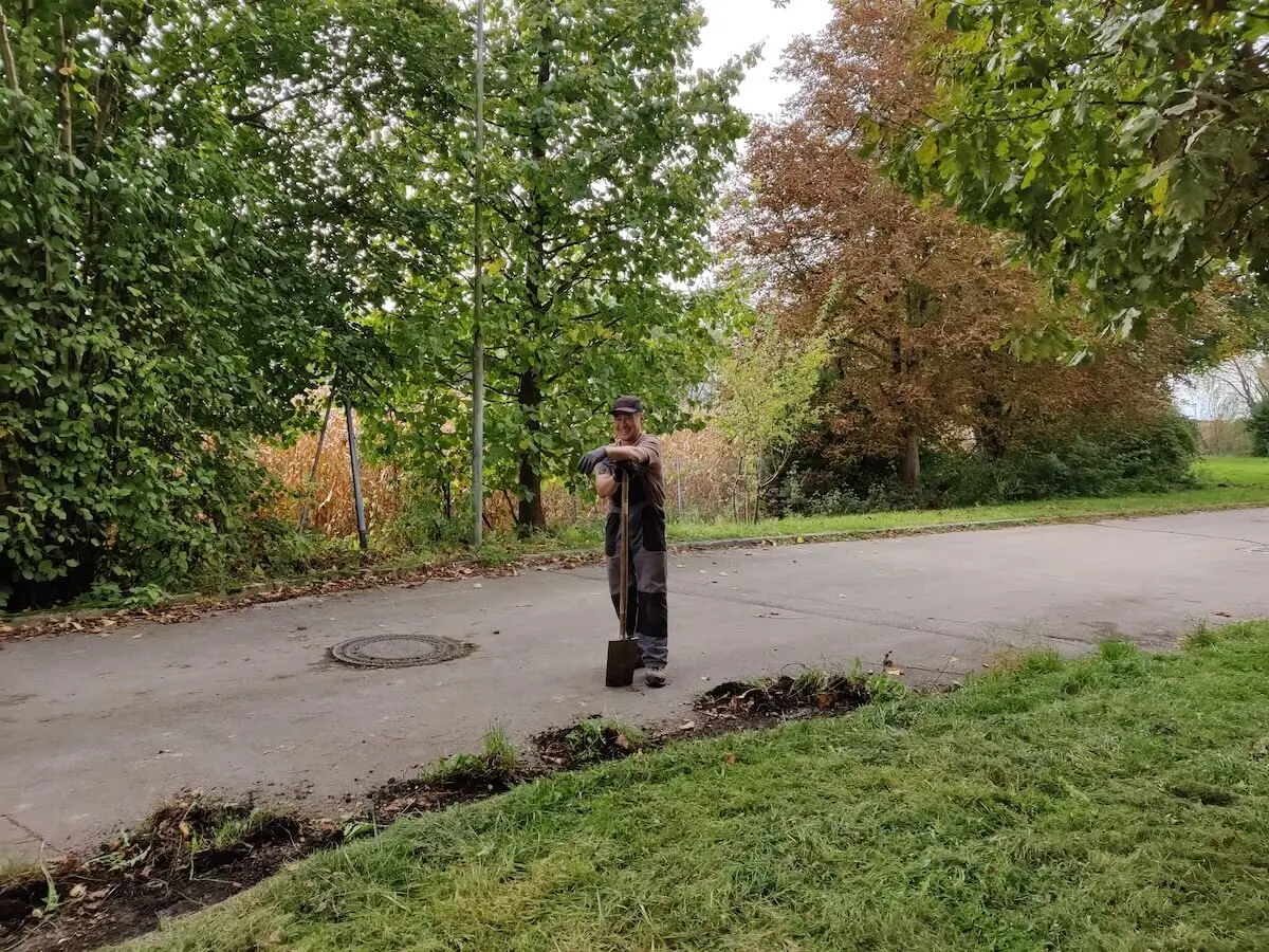 Arbeitsdienst Bodenaustausch 10-12 Oktober 2024 | © DAV Markt Schwaben