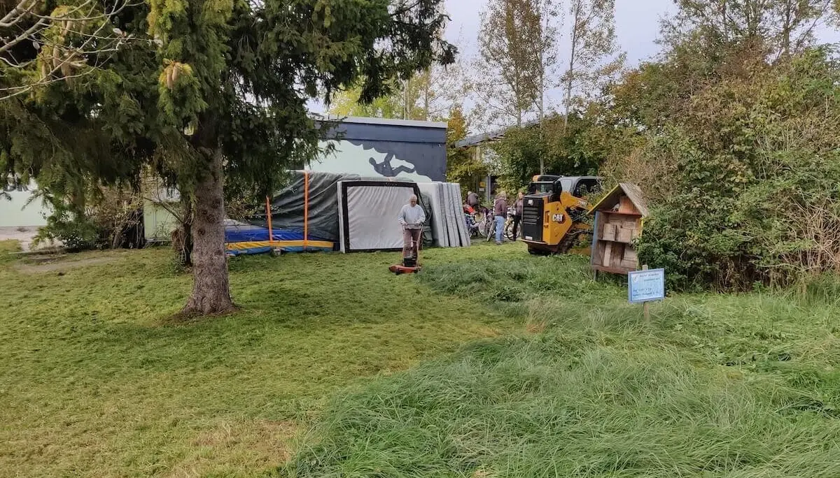 Arbeitsdienst Bodenaustausch 10-12 Oktober 2024 | © DAV Markt Schwaben