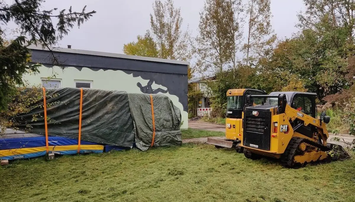 Arbeitsdienst Bodenaustausch 10-12 Oktober 2024 | © DAV Markt Schwaben