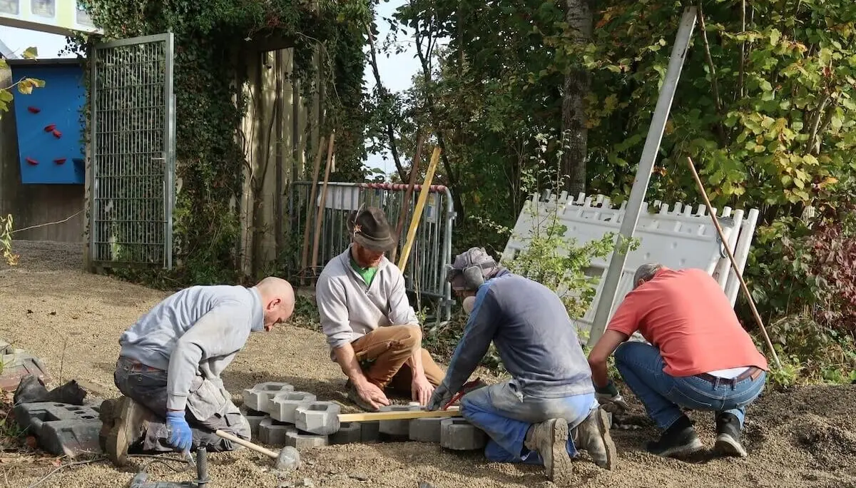 Arbeitsdienst Bodenaustausch 18-19 Oktober 2024 | © DAV Markt Schwaben