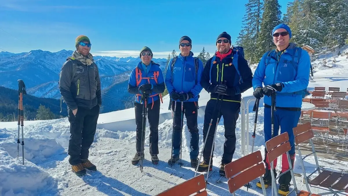 Tourenführerabschluss 2024 | © DAV Markt Schwaben | Foto Lutz Gründel