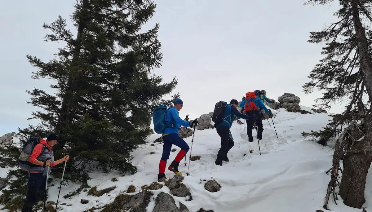 Tourenführerabschluss 2024 | © DAV Markt Schwaben | Foto Alfred Quiel