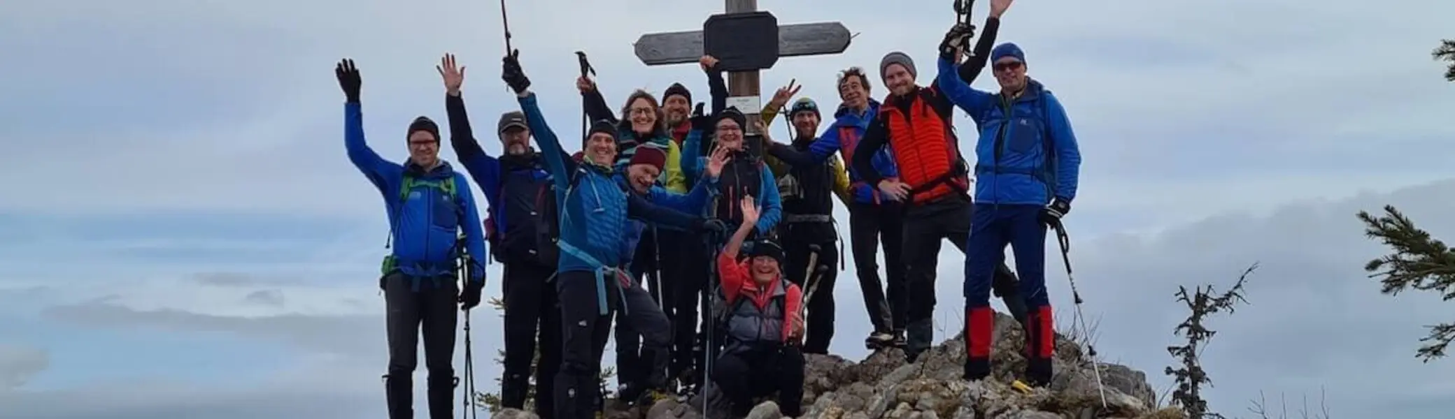 Tourenführerabschluss 2024 | © DAV Markt Schwaben | Foto Alfred Quiel