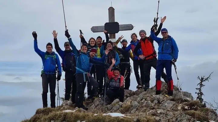 Tourenführerabschluss 2024 | © DAV Markt Schwaben | Foto Alfred Quiel