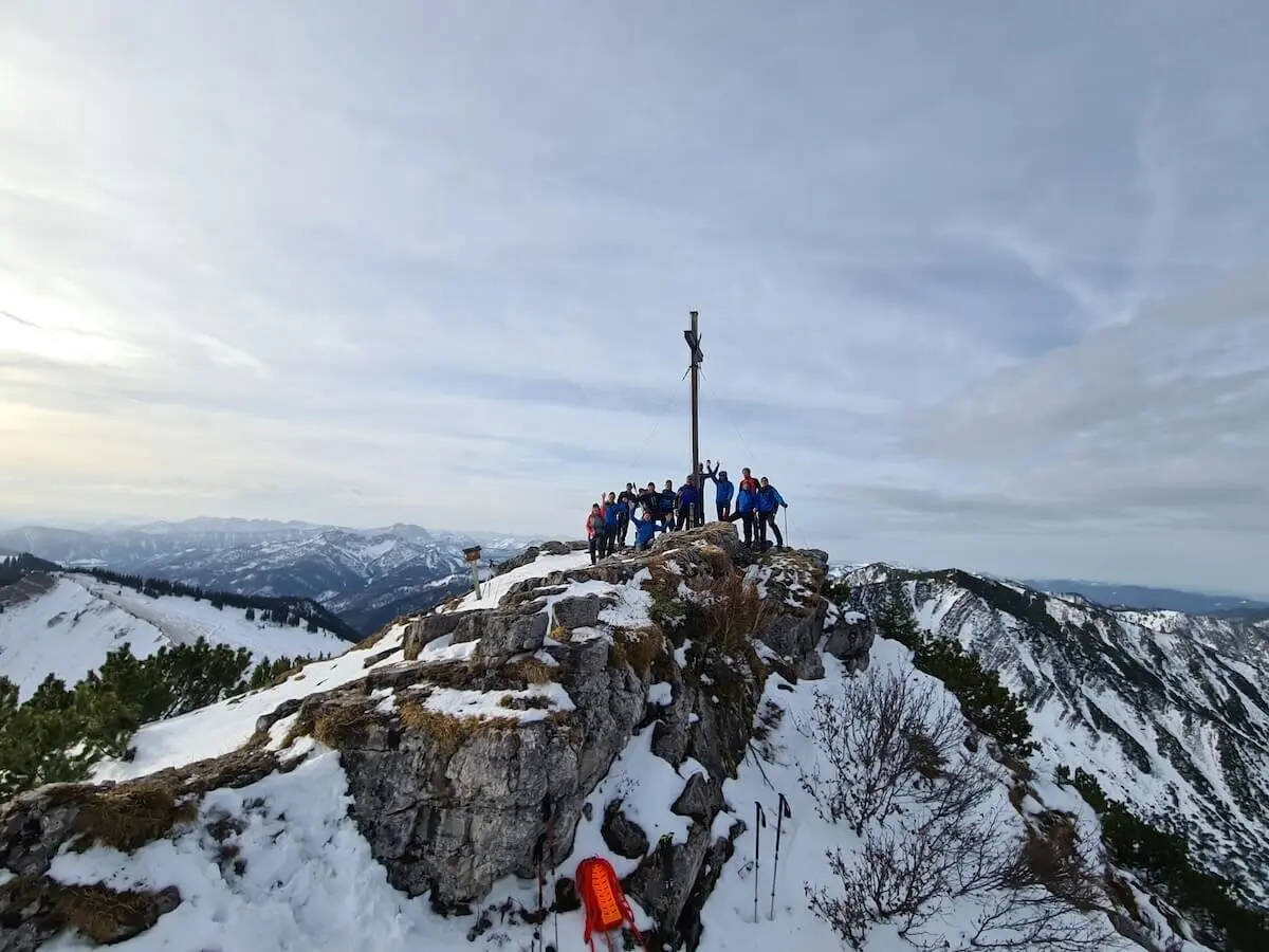 Tourenführerabschluss 2024 | © DAV Markt Schwaben | Foto Alfred Quiel