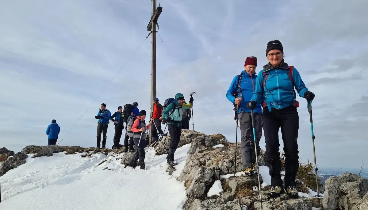 Tourenführerabschluss 2024 | © DAV Markt Schwaben | Foto Alfred Quiel