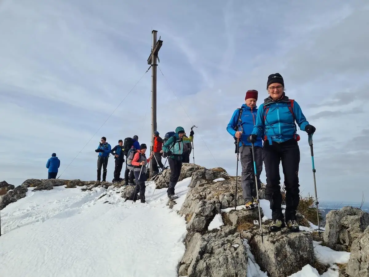 Tourenführerabschluss 2024 | © DAV Markt Schwaben | Foto Alfred Quiel