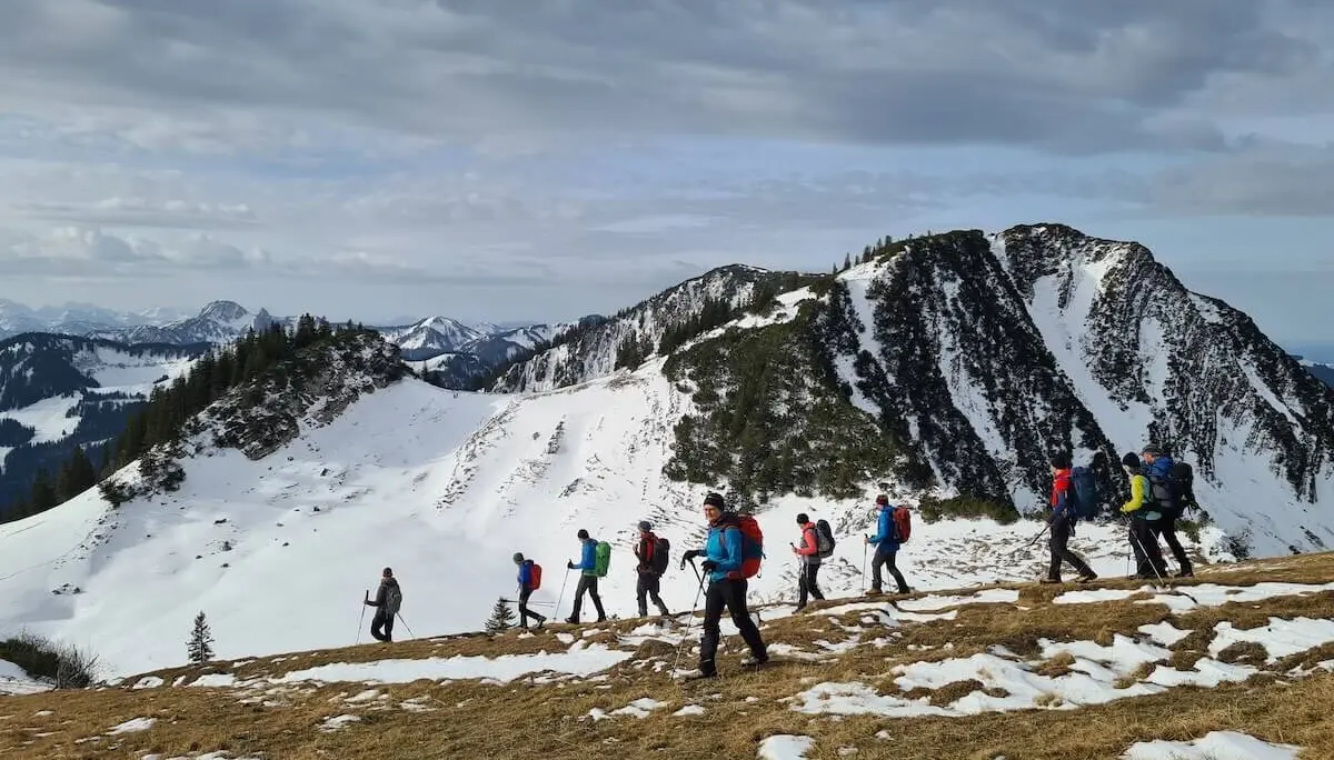 Tourenführerabschluss 2024 | © DAV Markt Schwaben | Foto Alfred Quiel