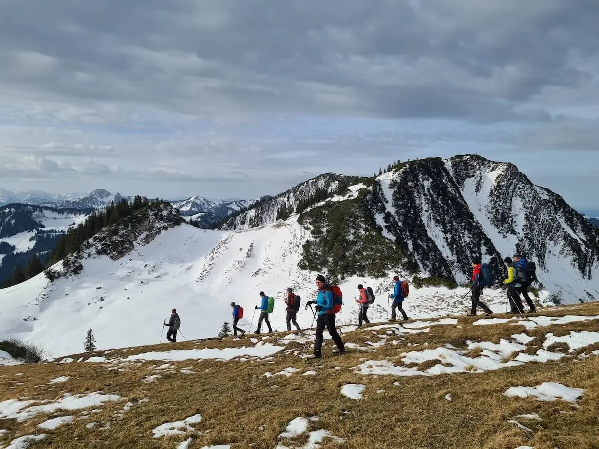 Tourenführerabschluss 2024 | © DAV Markt Schwaben | Foto Alfred Quiel