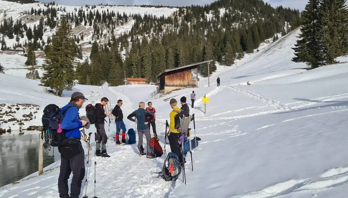 Tourenführerabschluss 2024 | © DAV Markt Schwaben | Foto Alfred Quiel