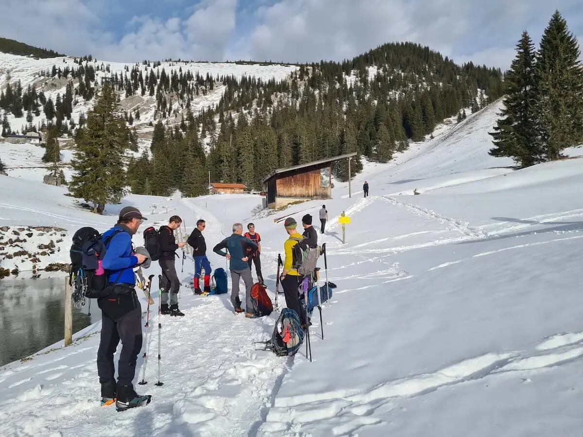 Tourenführerabschluss 2024 | © DAV Markt Schwaben | Foto Alfred Quiel