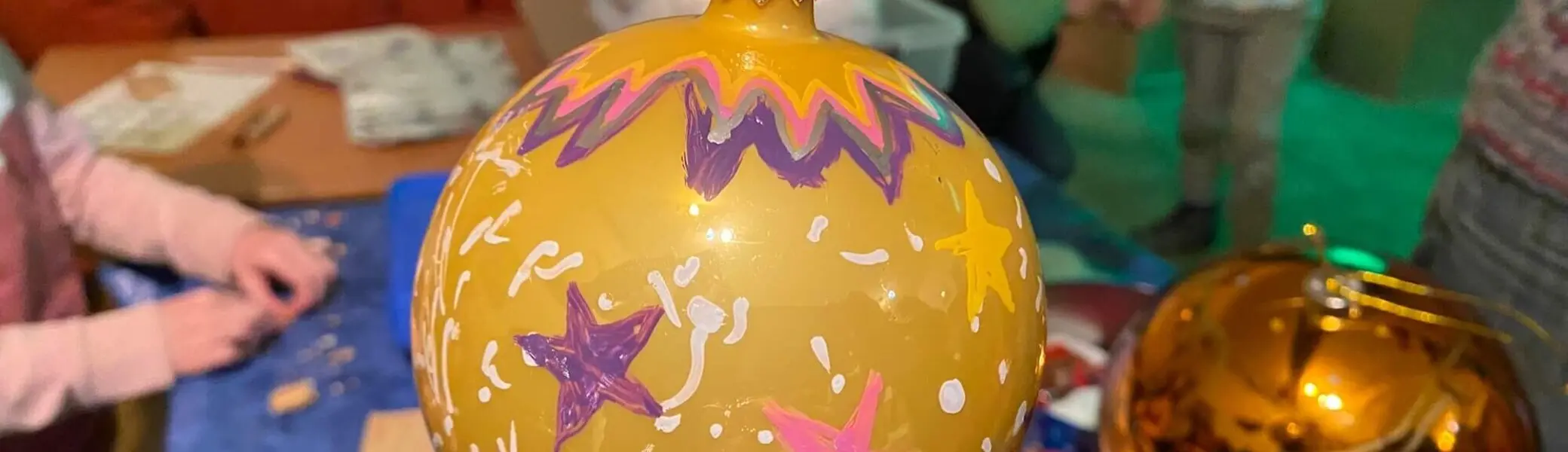 Weihnachtsbasteln Motto Alpenverein | © Helena de Monte 2024