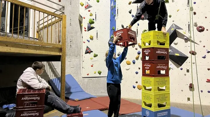 Steinböcke Turmübernachtung Dez. 2024 | © DAV Markt Schwaben | Foto Wiebke Rauschenbach