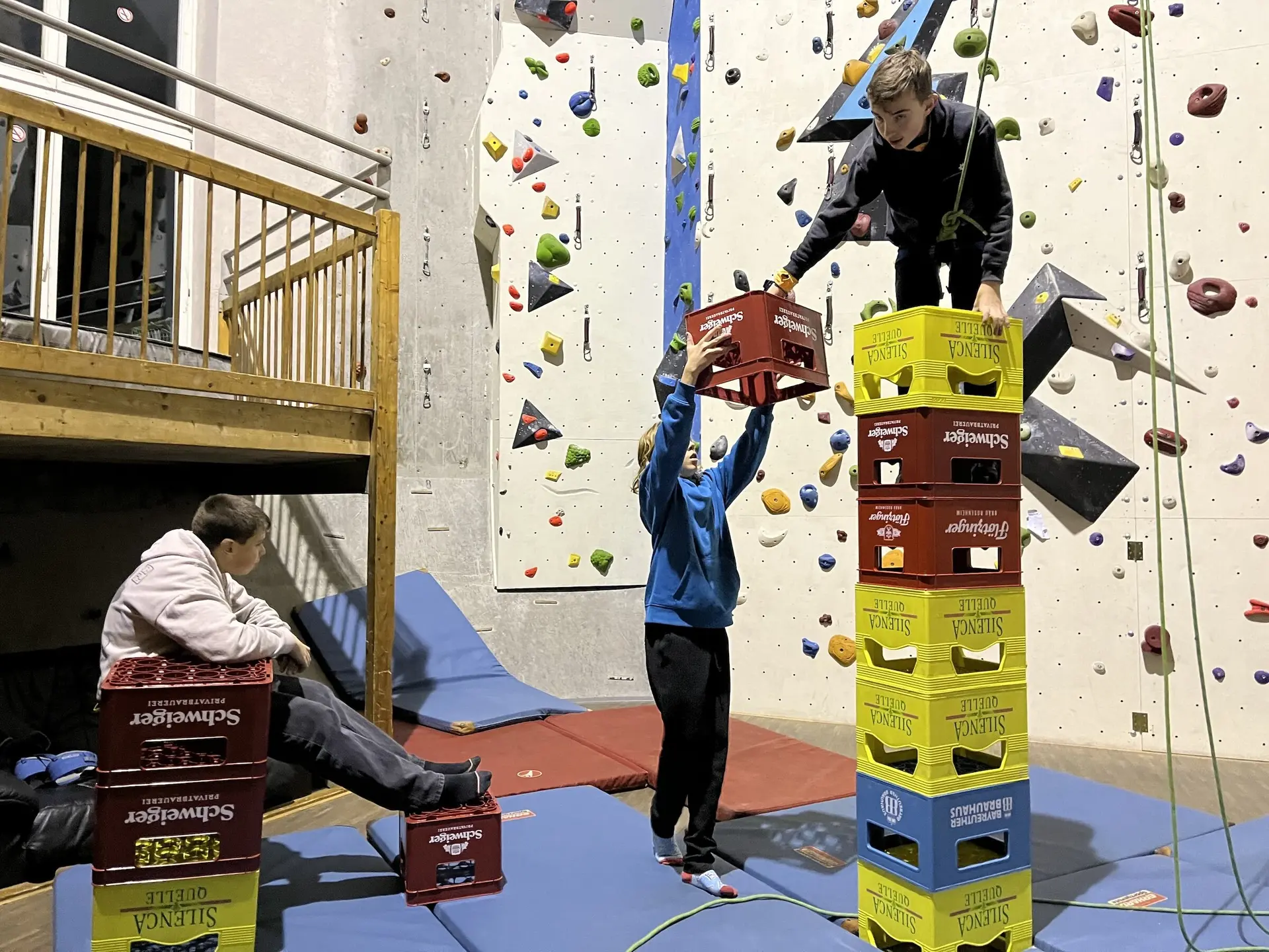 Steinböcke Turmübernachtung Dez. 2024 | © DAV Markt Schwaben | Foto Wiebke Rauschenbach