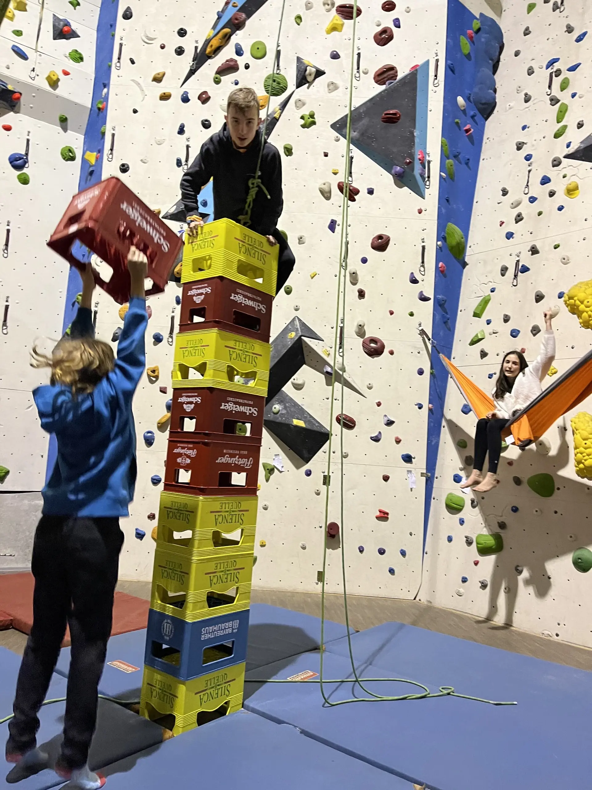 Steinböcke Turmübernachtung Dez. 2024 | © DAV Markt Schwaben | Foto Wiebke Rauschenbach