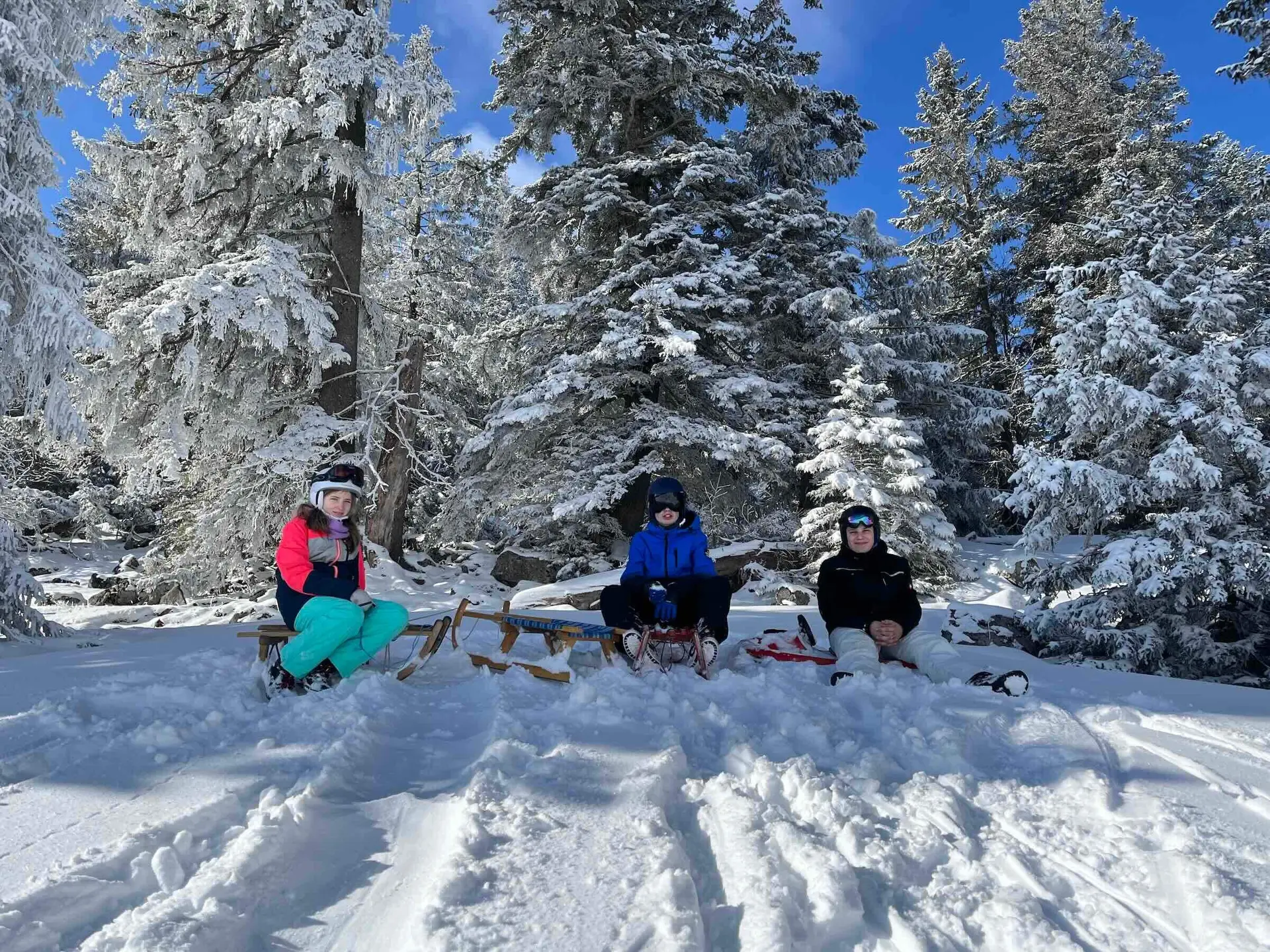 Rodeln Steinböcke | © DAV Markt Schwaben | Foto Wiebke Rauschenbach