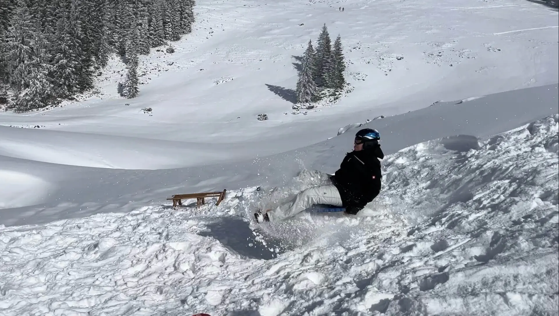 Rodeln Steinböcke | © DAV Markt Schwaben | Foto Wiebke Rauschenbach