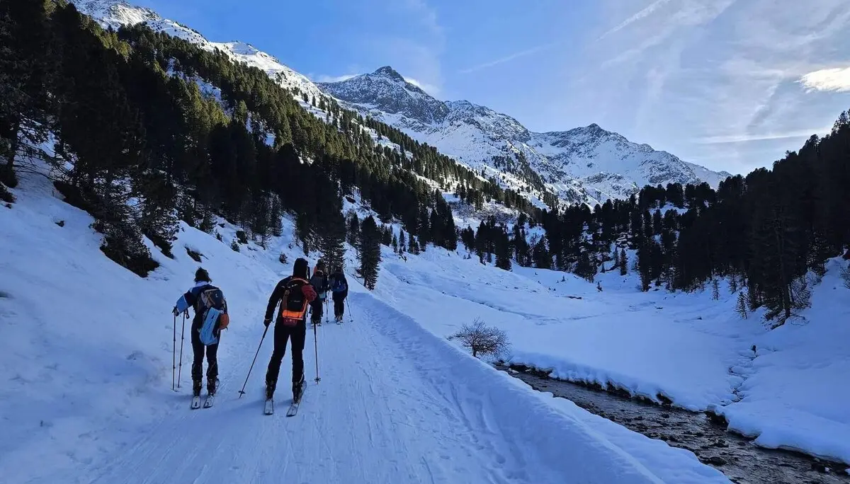 Aufstieg auf die Potsdamer Hütte | © DAV Markt Schwaben | Foto Manuel Fellermeier