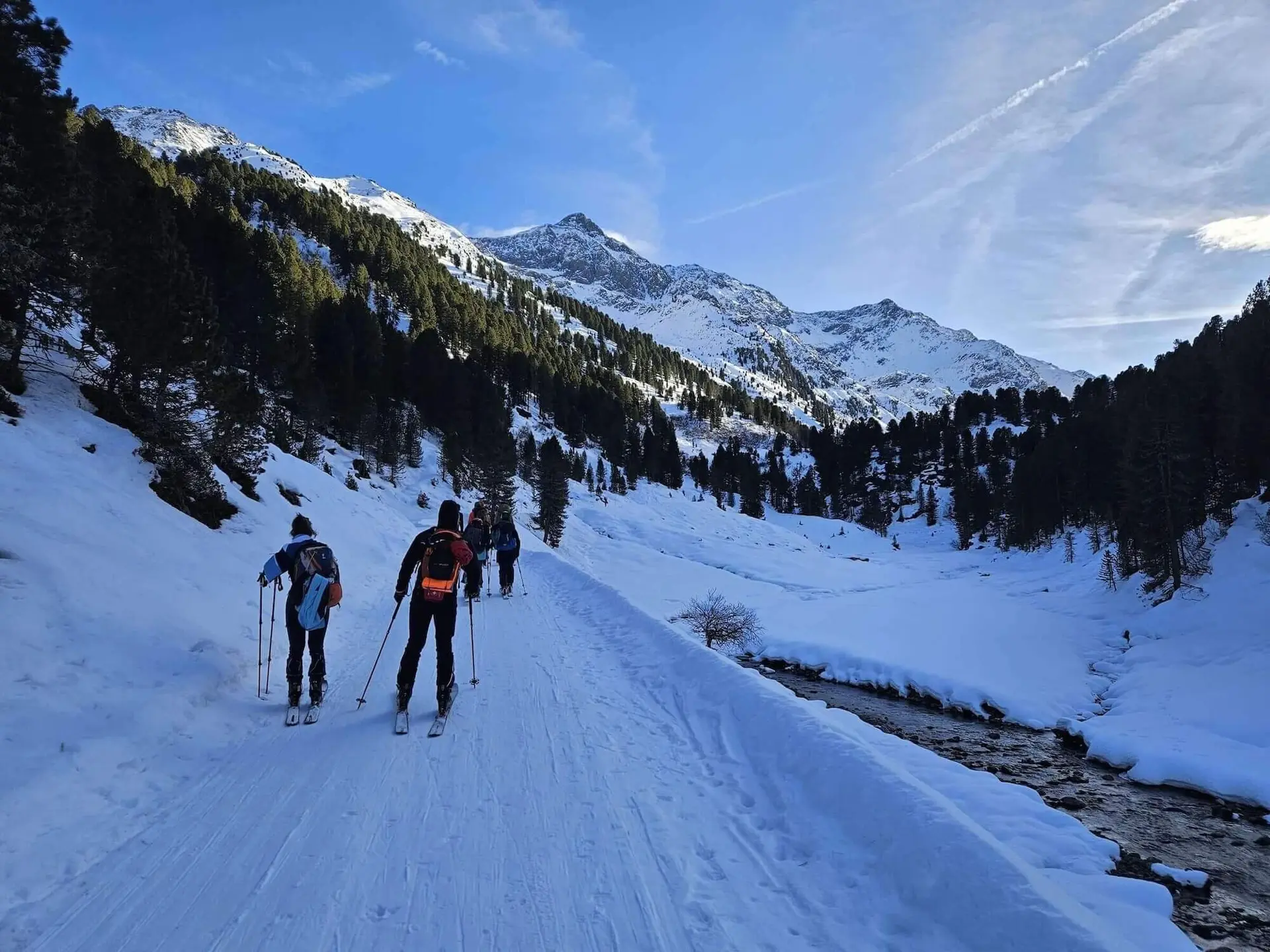 Aufstieg auf die Potsdamer Hütte | © DAV Markt Schwaben | Foto Manuel Fellermeier