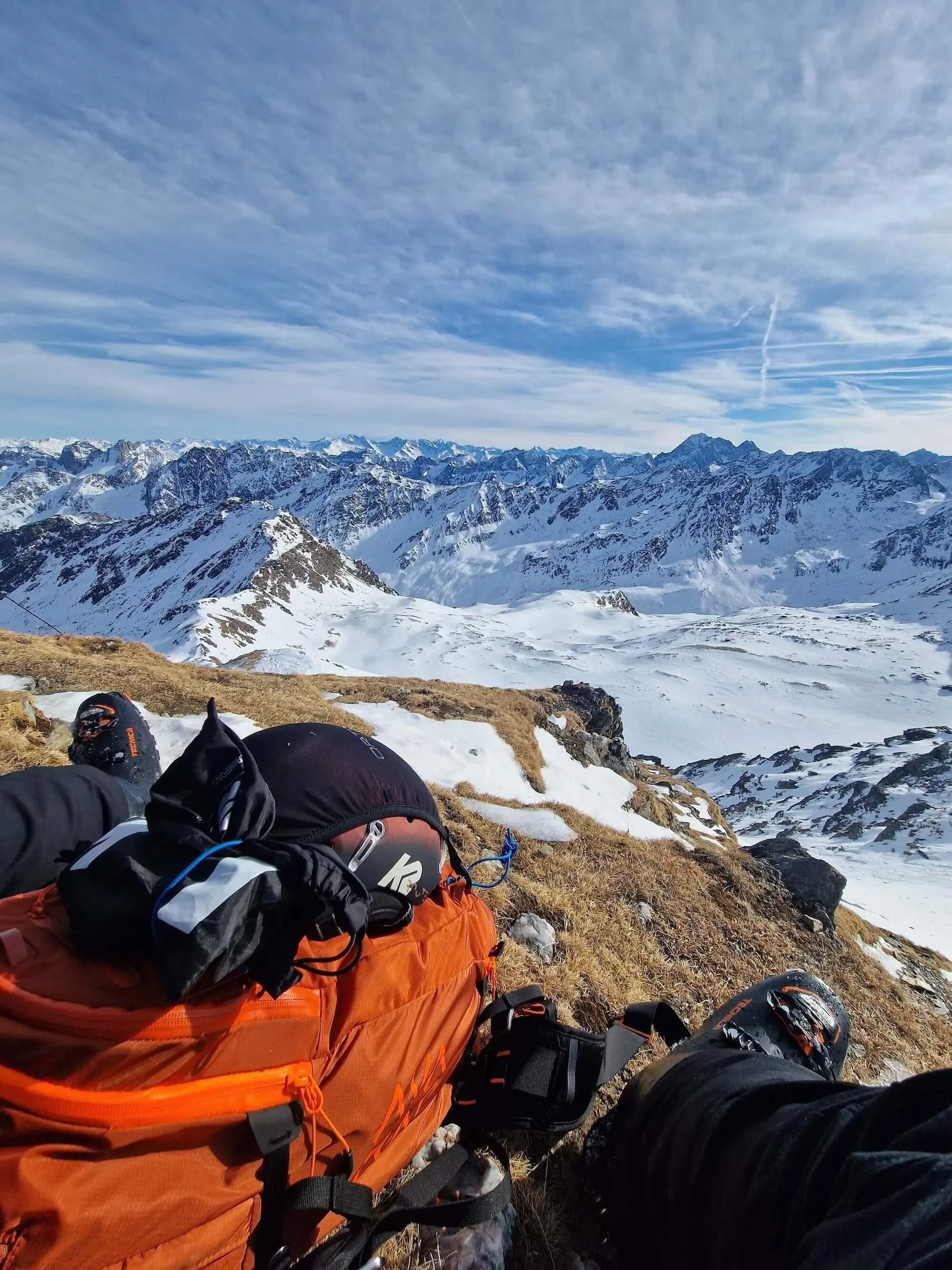 Wunderschönes Bergpanorama auf dem Gipfel des Roten Kogel | © DAV Markt Schwaben | Foto Christian Bauer