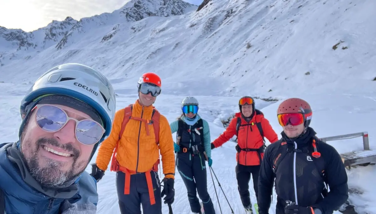 Nach der Abfahrt durch den Äußeren Bremstall vor dem Badespaß | © DAV Markt Schwaben | Foto Peter Langenbacher