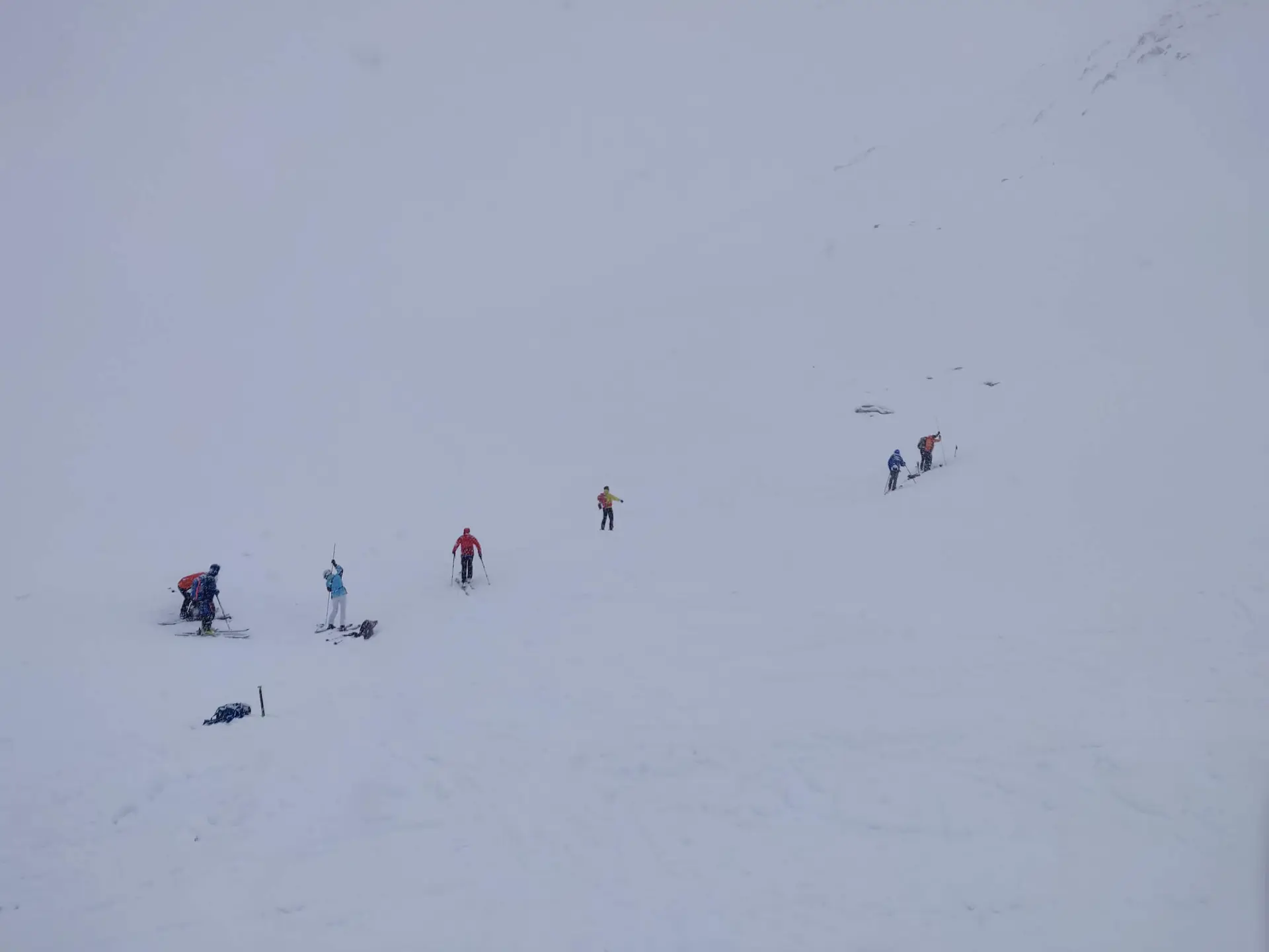 Mehrfachverschütteten Szenario | © DAV Markt Schwaben | Foto Florian Streit