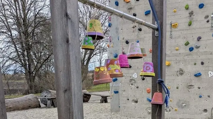 Farbe im Winter - Familiengr | Töpfe | © DAV Markt Schwaben