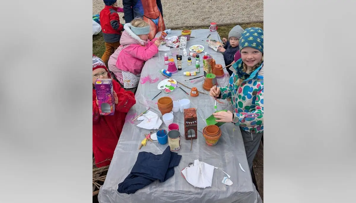 Farbe im Winter - Familiengr |Malen | © DAV Markt Schwaben