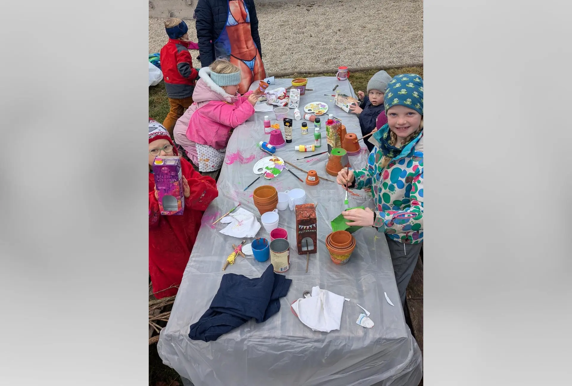 Farbe im Winter - Familiengr |Malen | © DAV Markt Schwaben