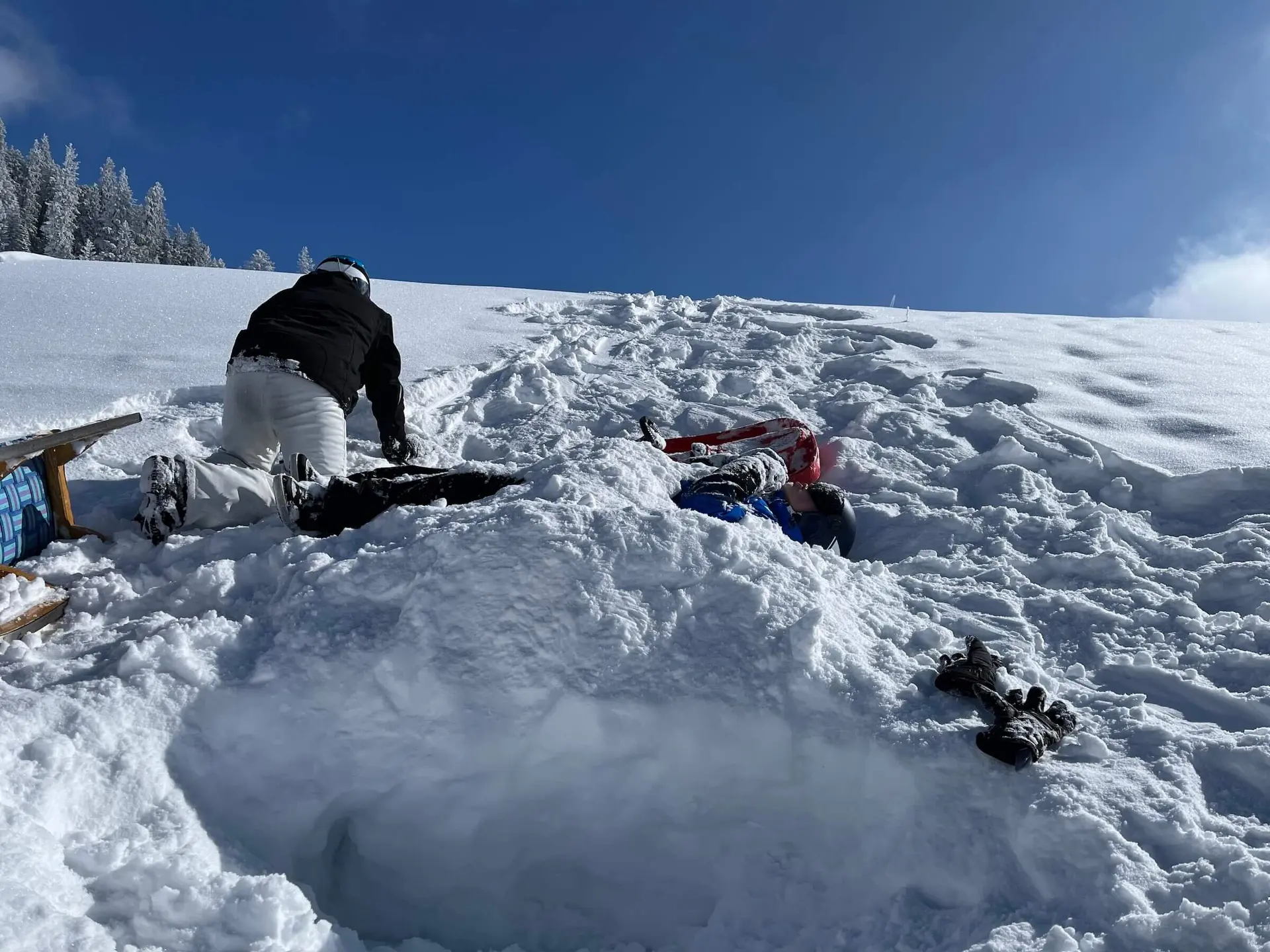 Rodeln Steinböcke | © DAV Markt Schwaben | Foto Wiebke Rauschenbach