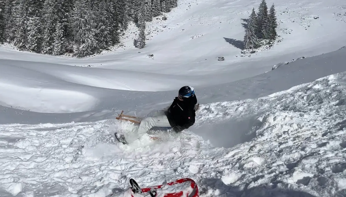 Rodeln Steinböcke | © DAV Markt Schwaben | Foto Wiebke Rauschenbach